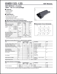 Click here to download 6MBI15S-120L Datasheet