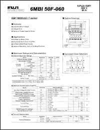 Click here to download 6MBI50F-060 Datasheet
