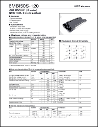 Click here to download 6MBI50S-120 Datasheet