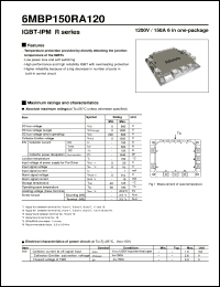 Click here to download 6MBP150RA120 Datasheet