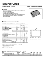 Click here to download 6MBP50RA120 Datasheet