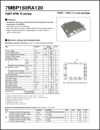 Click here to download 7MBP150RA120 Datasheet