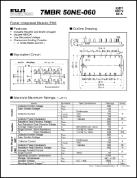 Click here to download 7MBR50NE-060 Datasheet