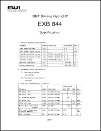 Click here to download EXB844 Datasheet