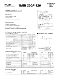 Click here to download 1MBI200F-120 Datasheet