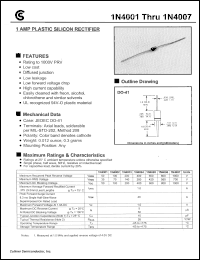 Click here to download 1N4006 Datasheet