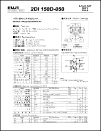 Click here to download 2DI150D-050 Datasheet