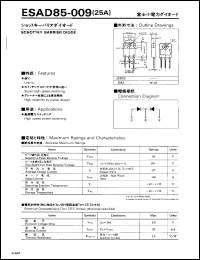 Click here to download ESAD85-009 Datasheet