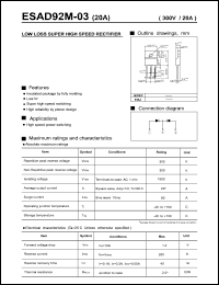 Click here to download ESAD92M-03 Datasheet