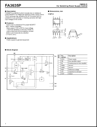 Click here to download FA3635P Datasheet