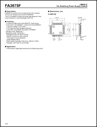 Click here to download FA3675F Datasheet