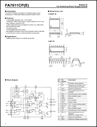 Click here to download FA7611 Datasheet