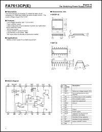Click here to download FA7613CP Datasheet