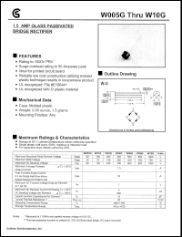 Click here to download W005G Datasheet