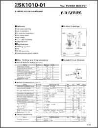 Click here to download 2SK1010-01 Datasheet