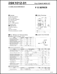 Click here to download 2SK1012-01 Datasheet