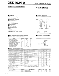 Click here to download 2SK1024-01 Datasheet