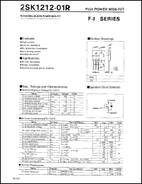 Click here to download 2SK1212-01R Datasheet