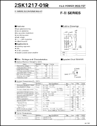 Click here to download 2SK1217-01R Datasheet
