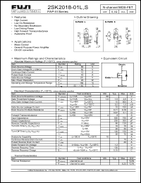 Click here to download 2SK2018 Datasheet