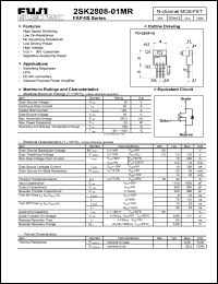 Click here to download 2SK2808 Datasheet
