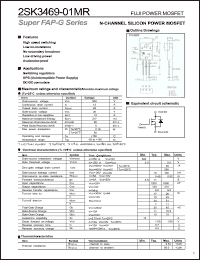 Click here to download 2SK3469-01 Datasheet