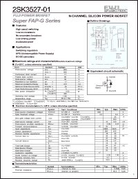 Click here to download 2SK3527-01 Datasheet