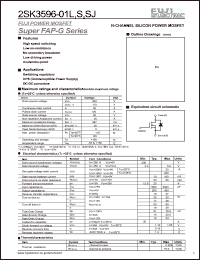 Click here to download 2SK3596-01L Datasheet
