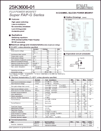 Click here to download 2SK3606-01 Datasheet
