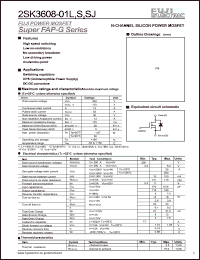 Click here to download 2SK3608-01L Datasheet