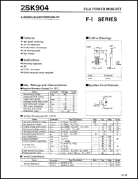 Click here to download 2SK904 Datasheet