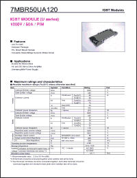 Click here to download 7MBR50UA120 Datasheet