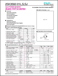 Click here to download 2SK3592-01S Datasheet