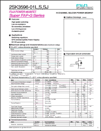 Click here to download 2SK3596-01S Datasheet