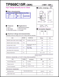 Click here to download TP868C15R Datasheet