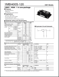 Click here to download 1MBI400S-120 Datasheet