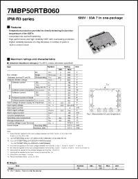 Click here to download 7MBP50RTB060 Datasheet