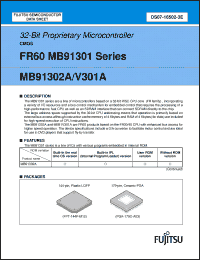 Click here to download MB91302APFF-G-010-BNDE1 Datasheet