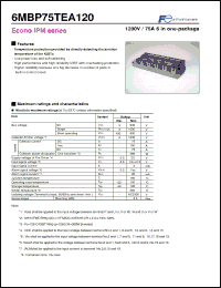 Click here to download 6MBP75TEA120 Datasheet