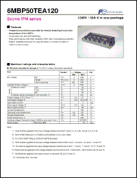 Click here to download 6MBP50TEA120 Datasheet