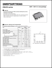 Click here to download 6MBP50RTB060 Datasheet