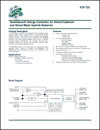 Click here to download ICS1722ST Datasheet
