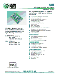 Click here to download GAMW1V840PMT Datasheet