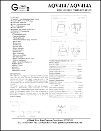 Click here to download AQV414A Datasheet