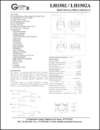 Click here to download LH1502A Datasheet