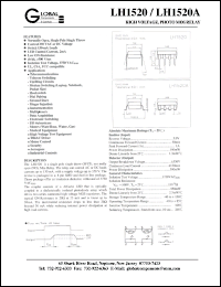 Click here to download LH1520 Datasheet