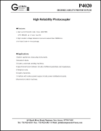 Click here to download P4020 Datasheet