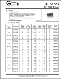 Click here to download D1A051D Datasheet