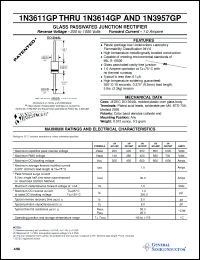 Click here to download 1N3612GP Datasheet