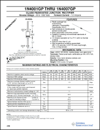 Click here to download 1N4003GP Datasheet